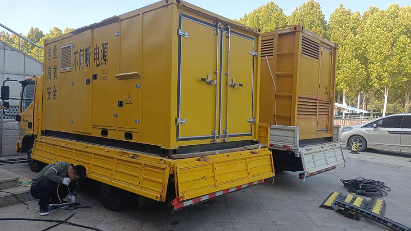 那坡柴油发电机组和UPS电源配合使用时的注意事项